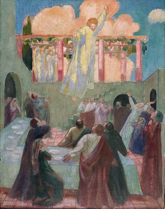 O Cristo aparecendo aos apóstolos - Maurice Denis