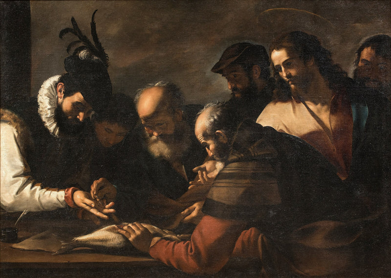 O Cristo com a moeda - Mattia Preti