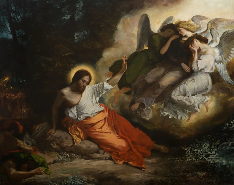 O Cristo no Jardim das Oliveiras - Eugène Delacroix