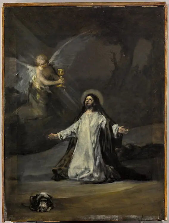 Le Christ au jardin des oliviers - Francisco de Goya image 1 copie peinte à la main à l’huile