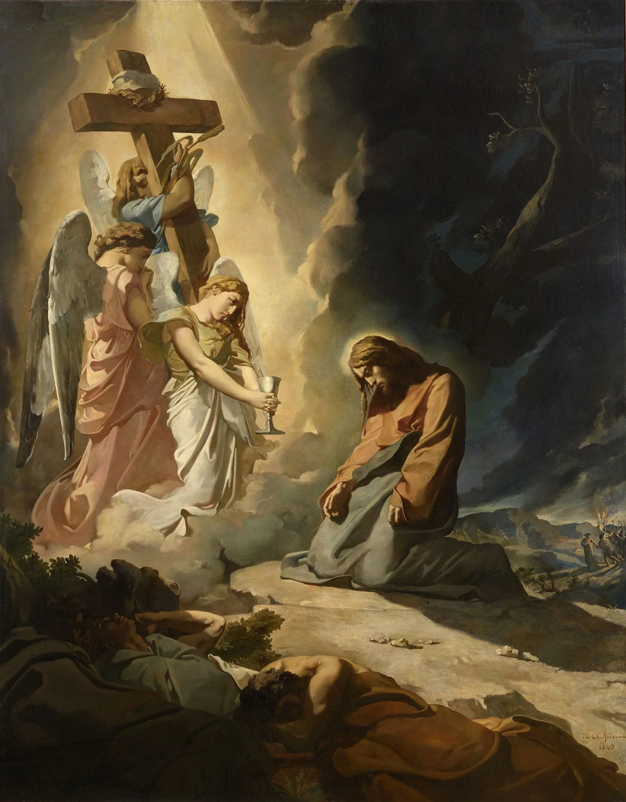 O Cristo no Jardim das Oliveiras - Théodore Chassériau
