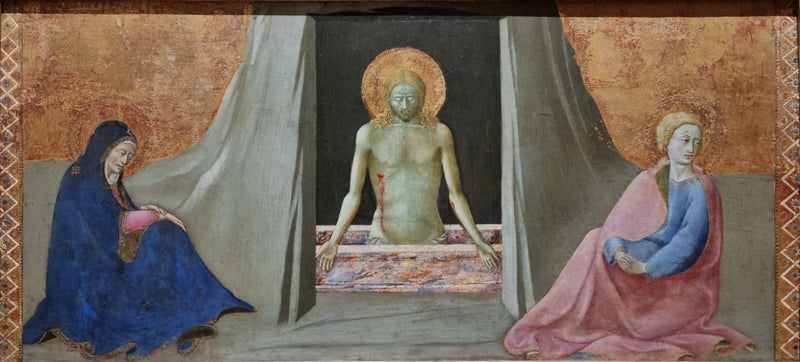 Cristo no Túmulo - Mestre da Osservanza