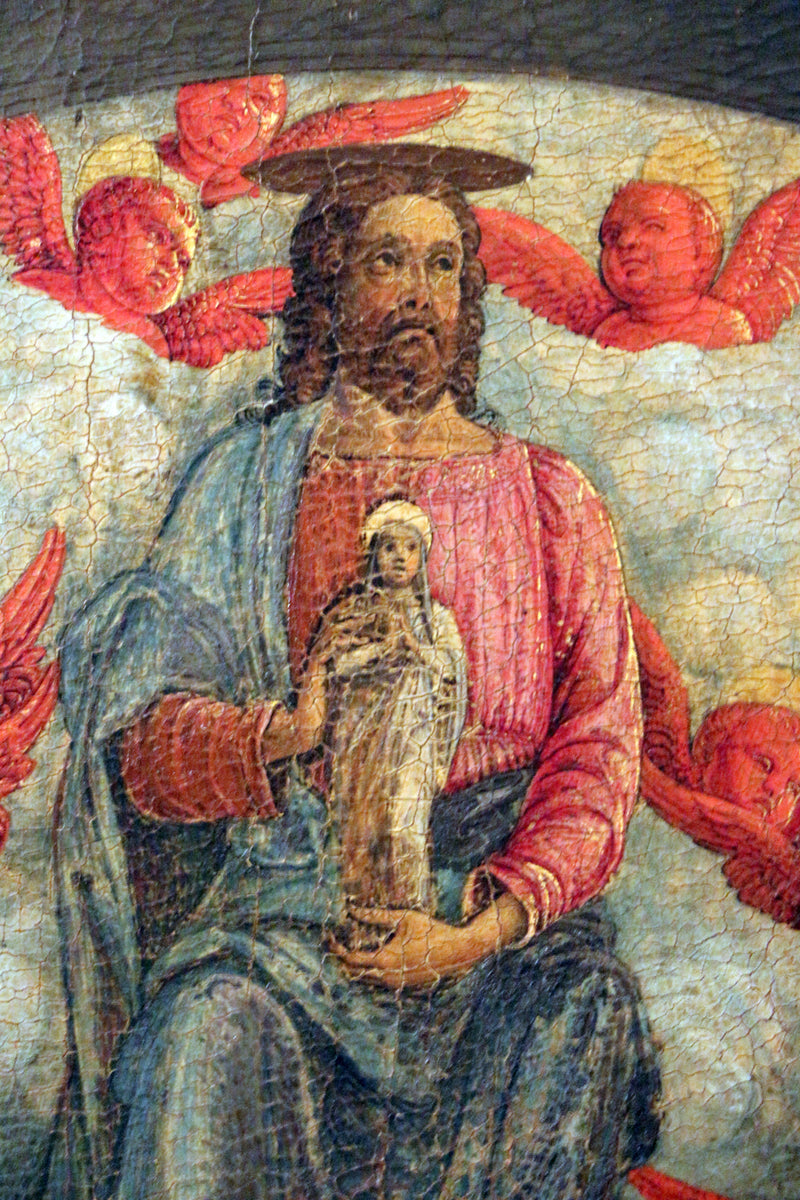 O Cristo com a alma da Virgem - Andrea Mantegna