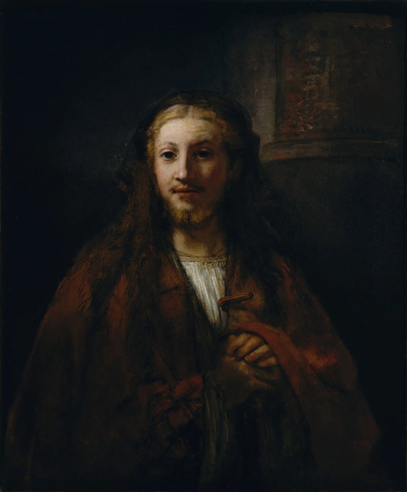 O Cristo com um bastão - Rembrandt