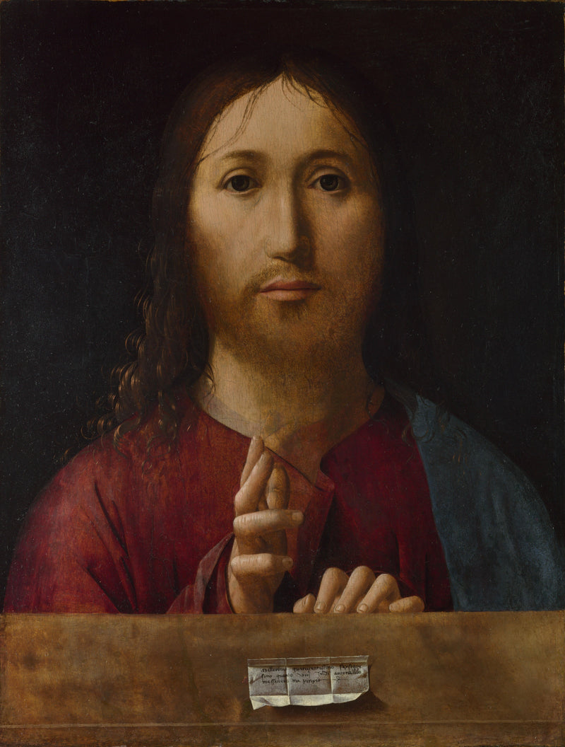 O Cristo abençoando - Antonello de Messina
