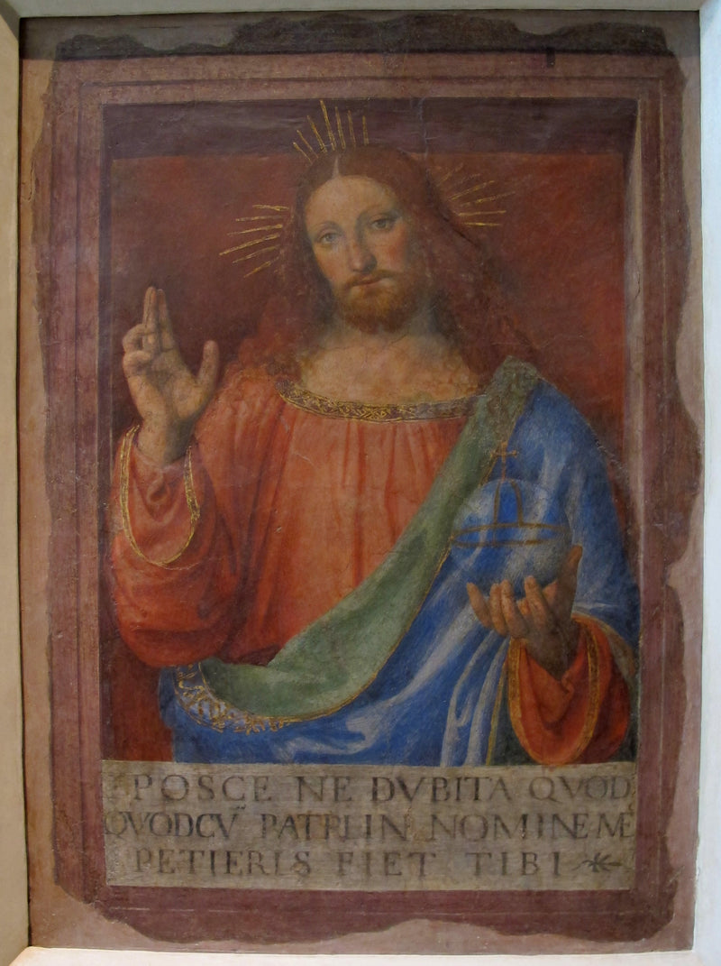 Cristo Abençoando - Bernardino Luini