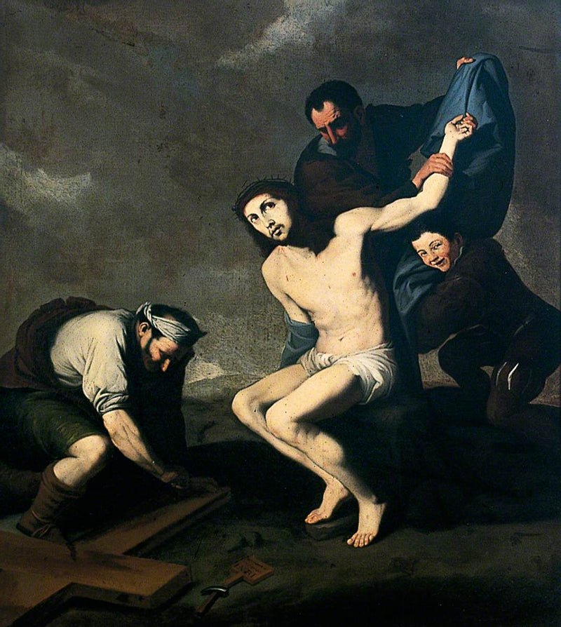 O Cristo crucificado na cruz - Jusepe de Ribera