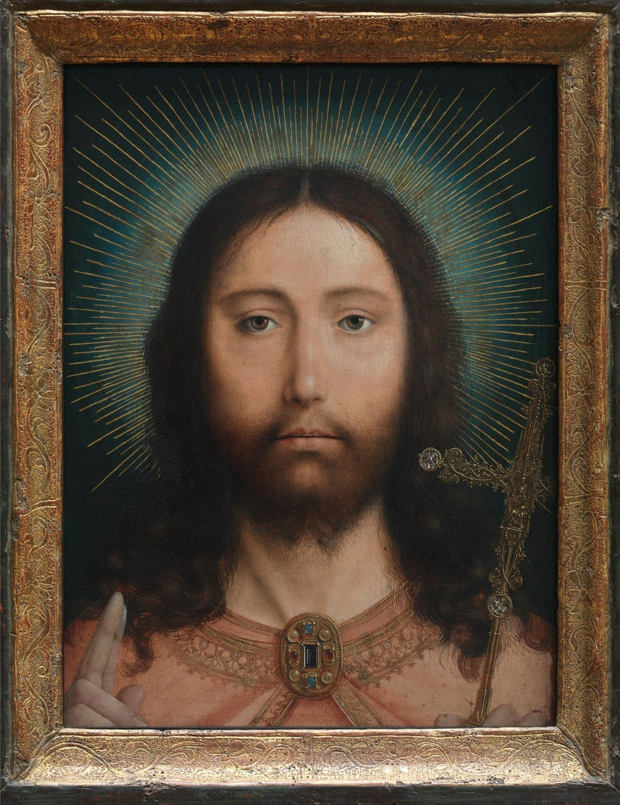 O Cristo como Salvator Mundi - Quentin Metsys