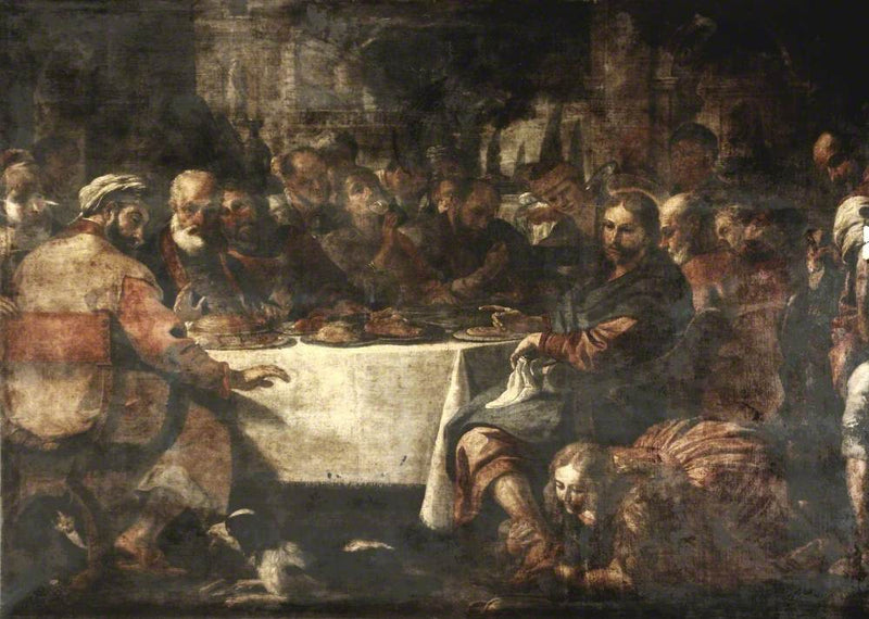 O Cristo na casa de Simão - Mattia Preti