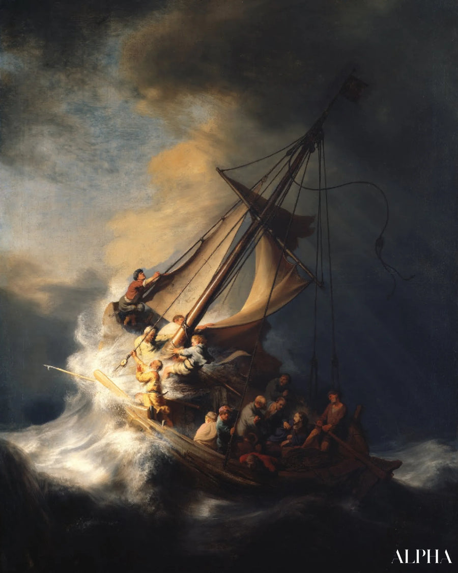 O Cristo na tempestade no mar da Galileia
