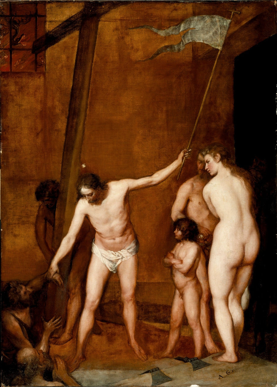 O Cristo nos limbos - Alonso Cano