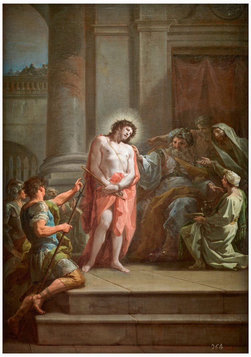 Cristo diante de Pilatos - Corrado Giaquinto