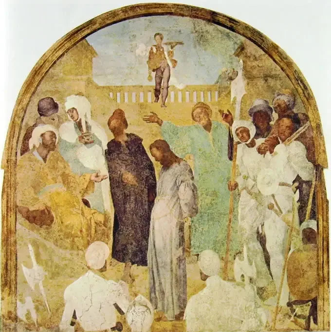 O Cristo diante de Pilatos - Pontormo