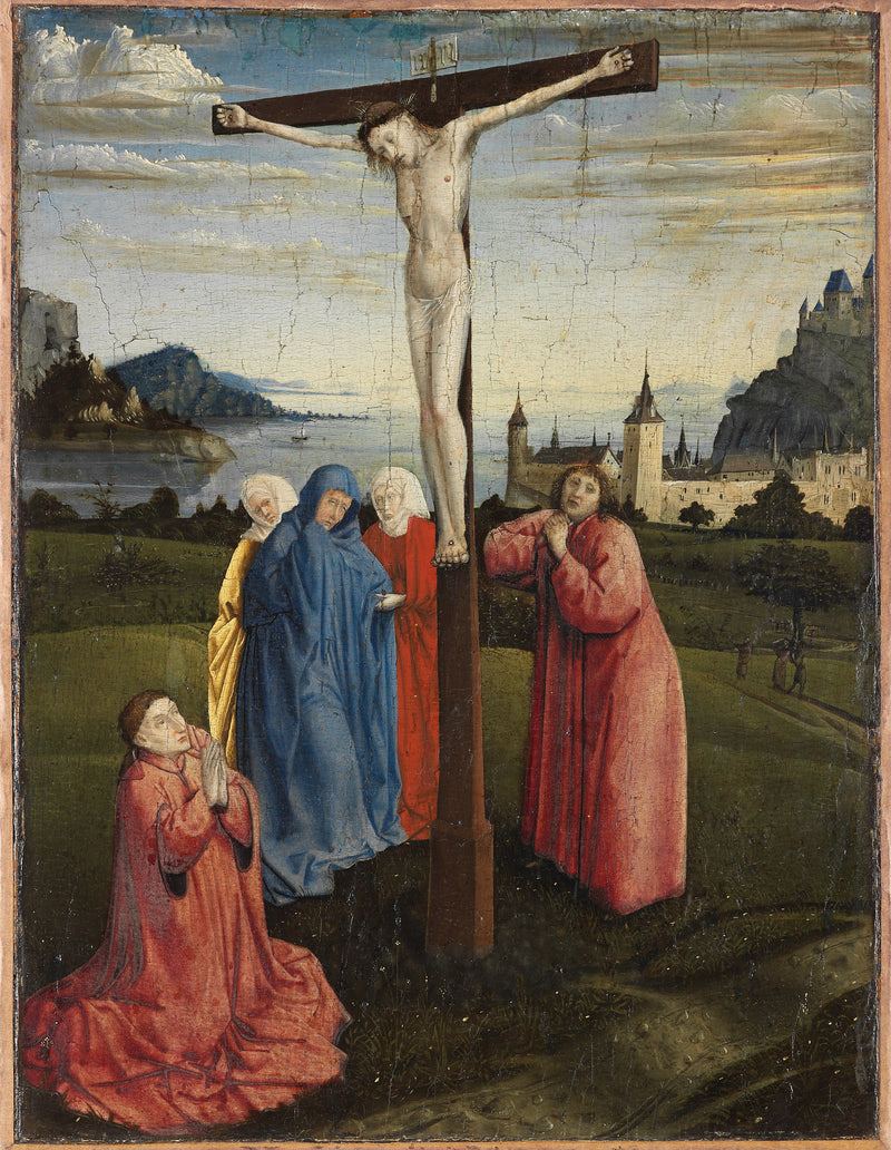 Cristo na cruz - Konrad Witz