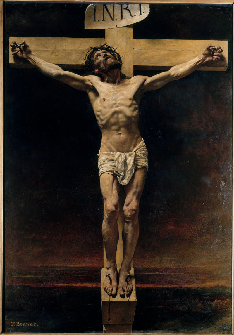 Cristo na cruz - Léon Bonnat