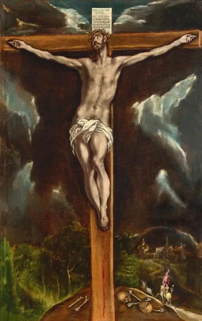 Cristo na cruz (Toledo) - El Greco