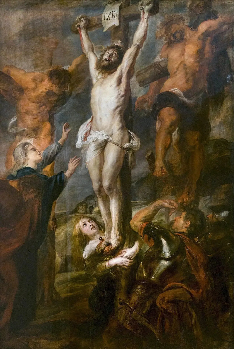 Cristo entre os dois ladrões - Peter Paul Rubens