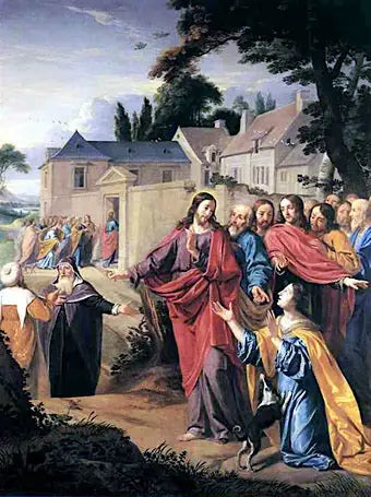 O Cristo e a Cananéia - Philippe de Champaigne