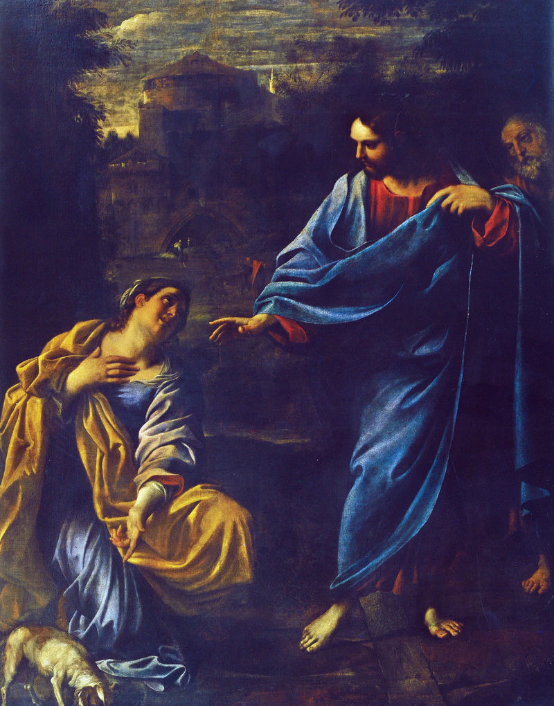 Cristo e a mulher cananeia - Annibale Carracci