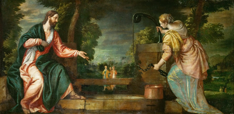 Cristo e a Samaritana - Paul Véronèse