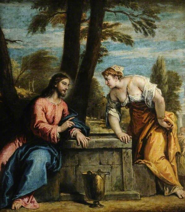 Cristo e a Samaritana - Sebastiano Ricci