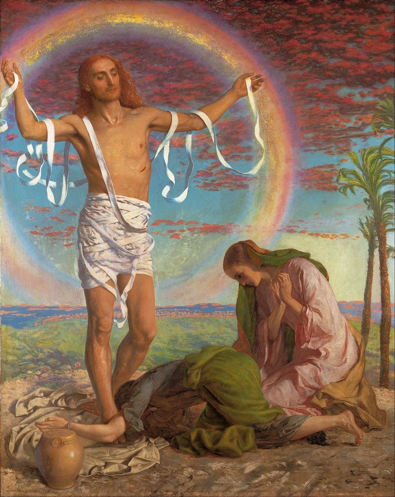 O Cristo e as duas Maria - William Holman Hunt