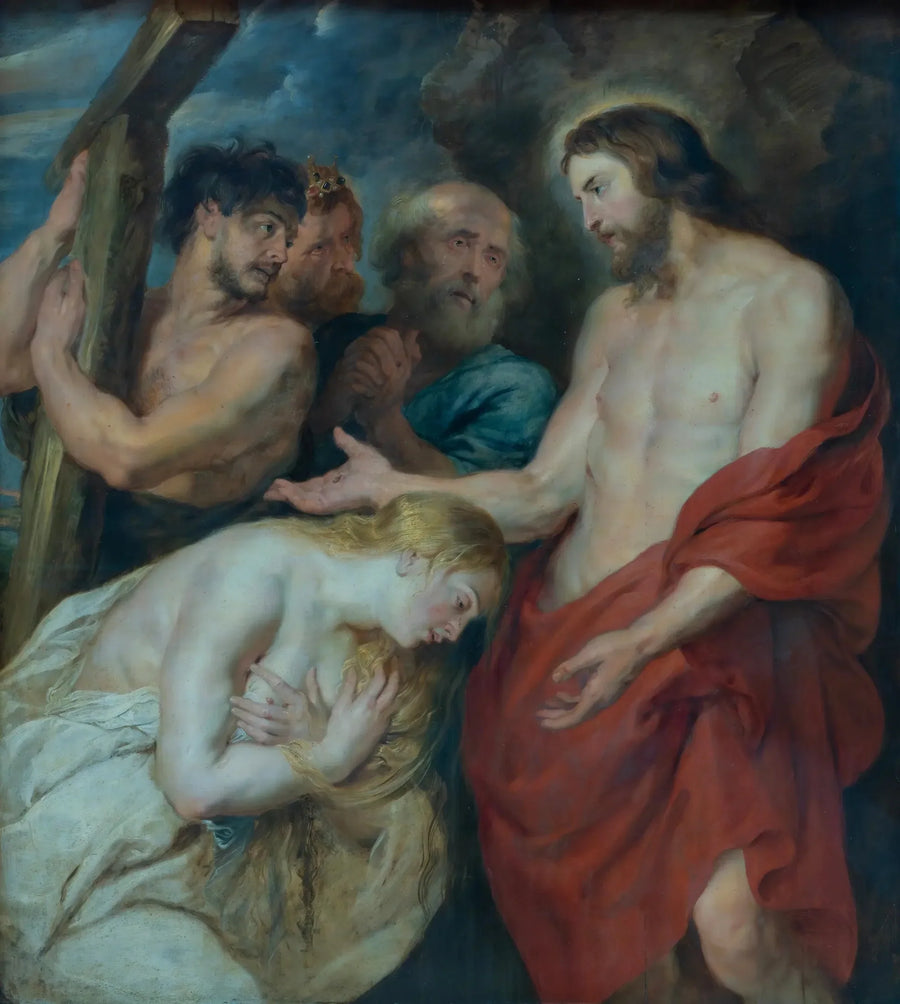 Cristo e os pecadores arrependidos - Peter Paul Rubens