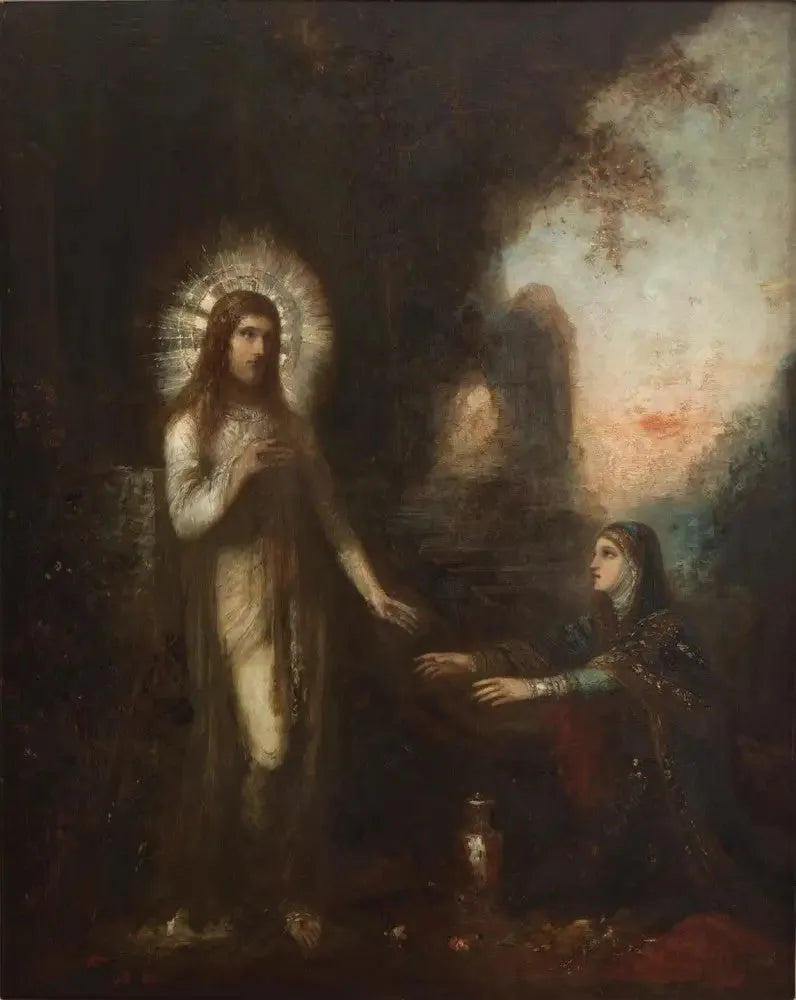 O Cristo e Madalena (Noli me Tangere) - Gustave Moreau