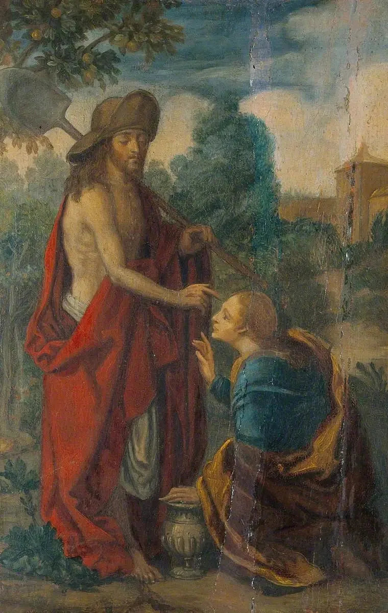 O Cristo e Maria Madalena (Noli me Tangere) - Albrecht Dürer