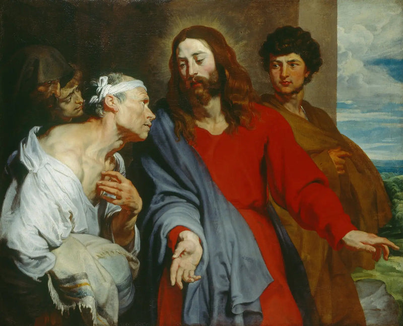 Cristo cura o paralítico - Antoine van Dyck