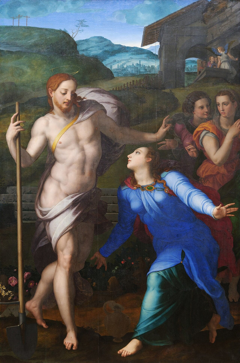 O Cristo jardineiro aparece para Santa Maria Madalena - Bronzino