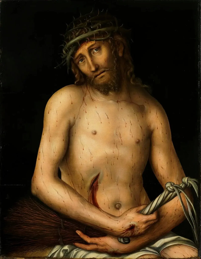 O Cristo, o homem de dores - Lucas Cranach, o Velho