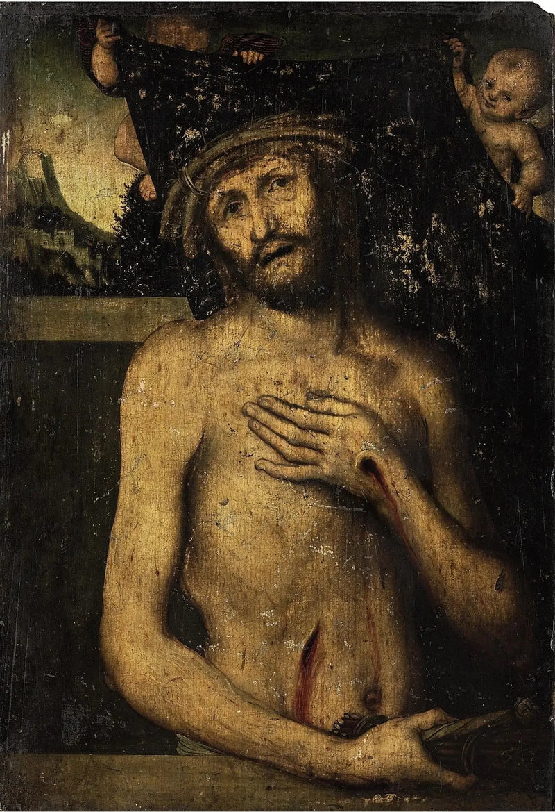 Cristo, o homem de dores - Lucas Cranach, o Velho