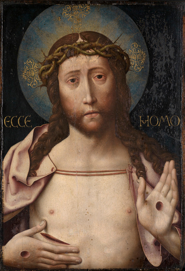 O Cristo mostrando suas feridas (João 20: 25-26) - Dirk Bouts