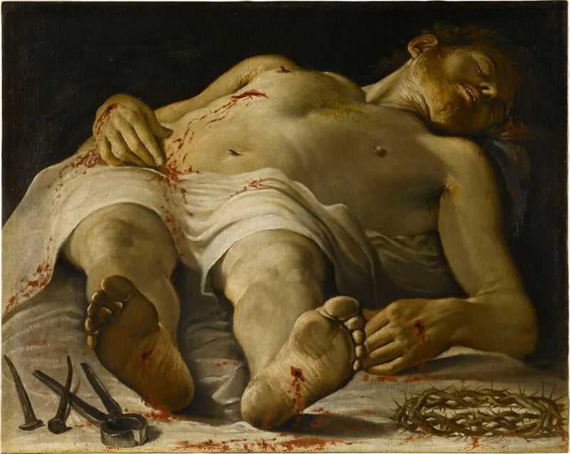 O Cristo Morto - Annibale Carracci