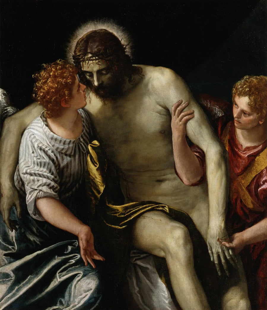 O Cristo morto sustentado por dois anjos - Paul Véronèse