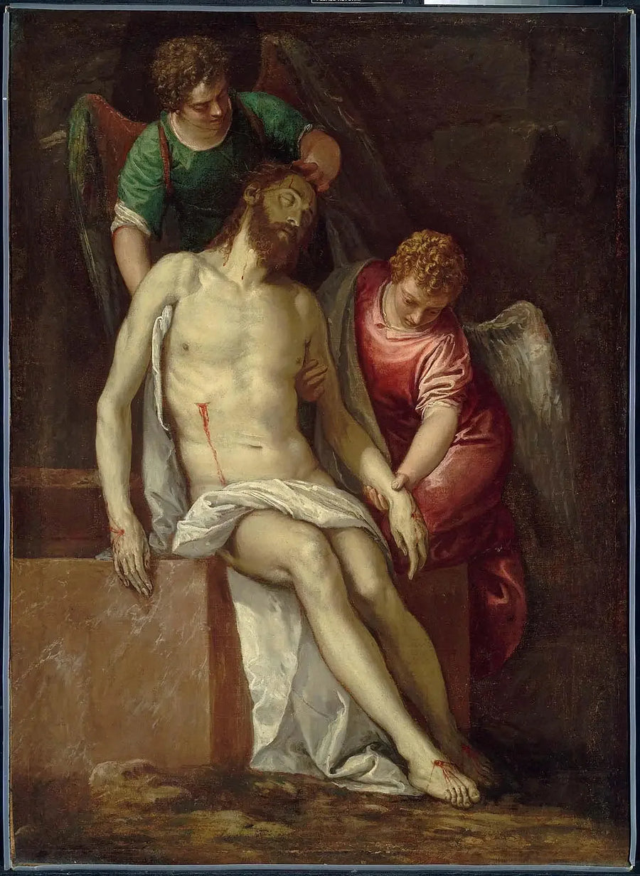 O Cristo morto sustentado pelos anjos - Paulo Véronèse