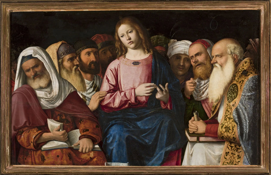 O Cristo entre os Doutores - Cima da Conegliano