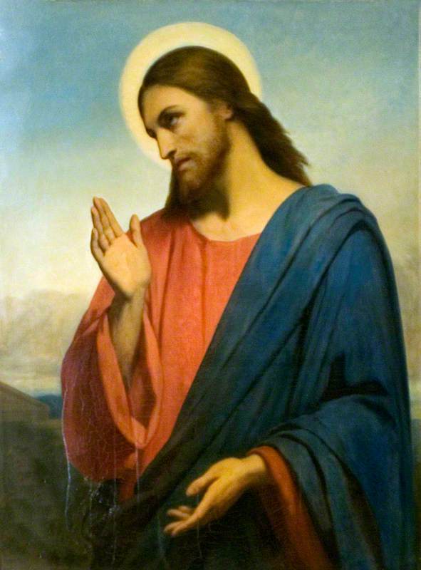 O Cristo chorando sobre Jerusalém - Ary Scheffer