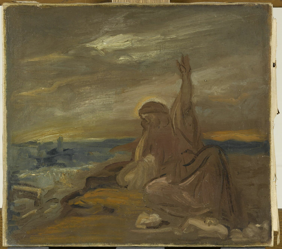 O Cristo chorando sobre Jerusalém - Théodore Chassériau