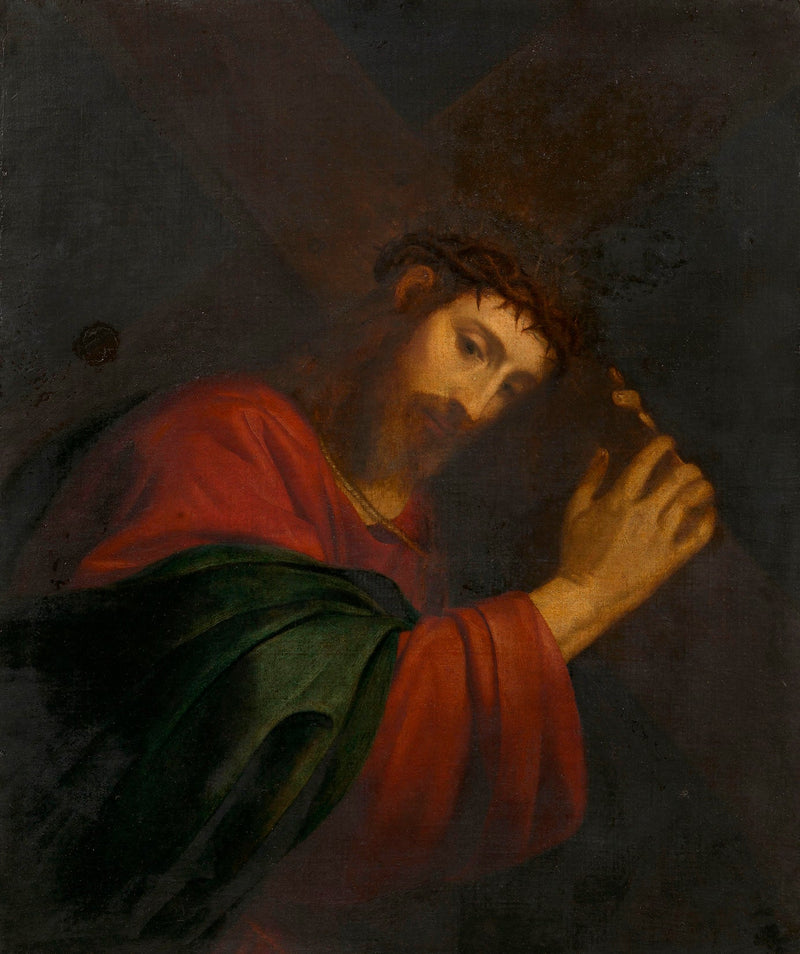 Cristo carregando a cruz - Andrea Sacchi