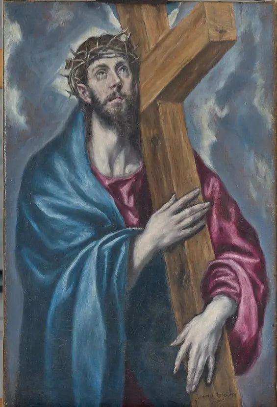 Cristo carregando a cruz - El Greco