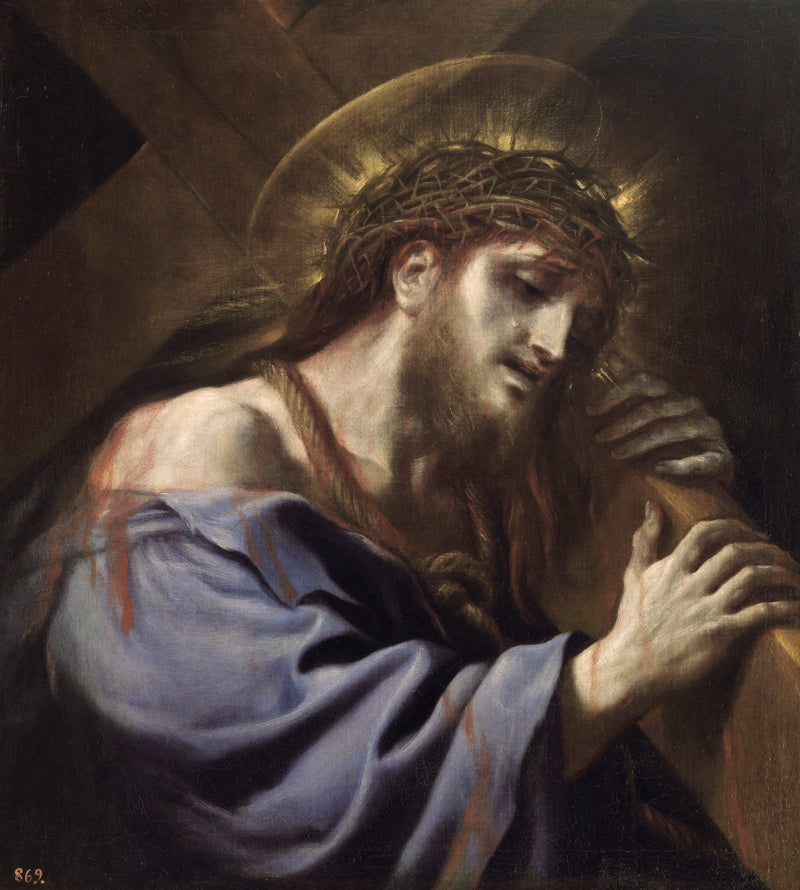 Cristo carregando a cruz - Luca Giordano