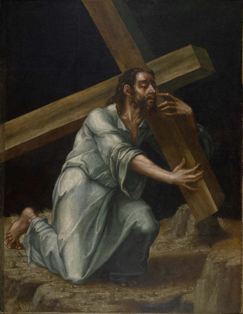 Cristo carregando a cruz - Luis de Morales