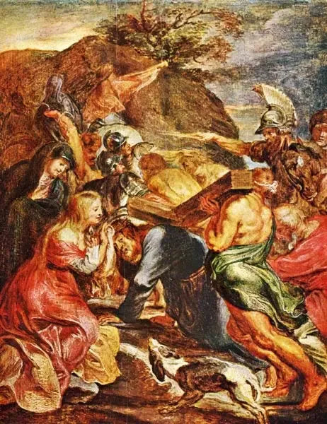 Cristo carregando a cruz - Peter Paul Rubens