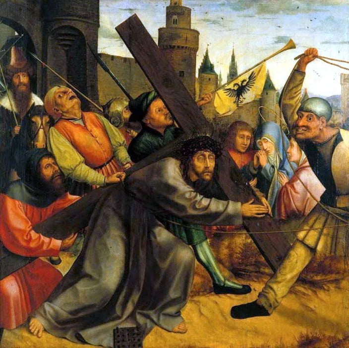 O Cristo carregando a cruz - Quentin Metsys