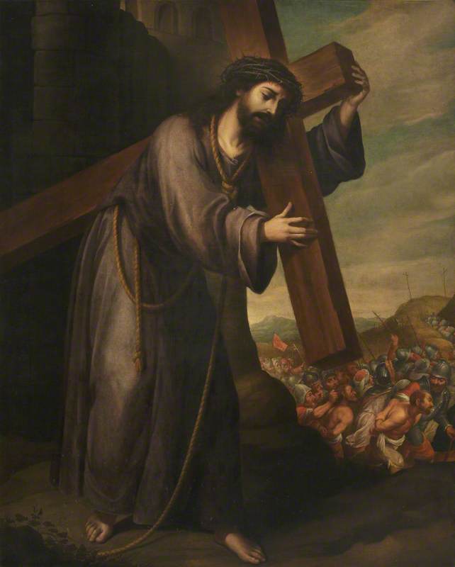 O Cristo carregando sua cruz no caminho do Calvário - Juan de Valdés Leal