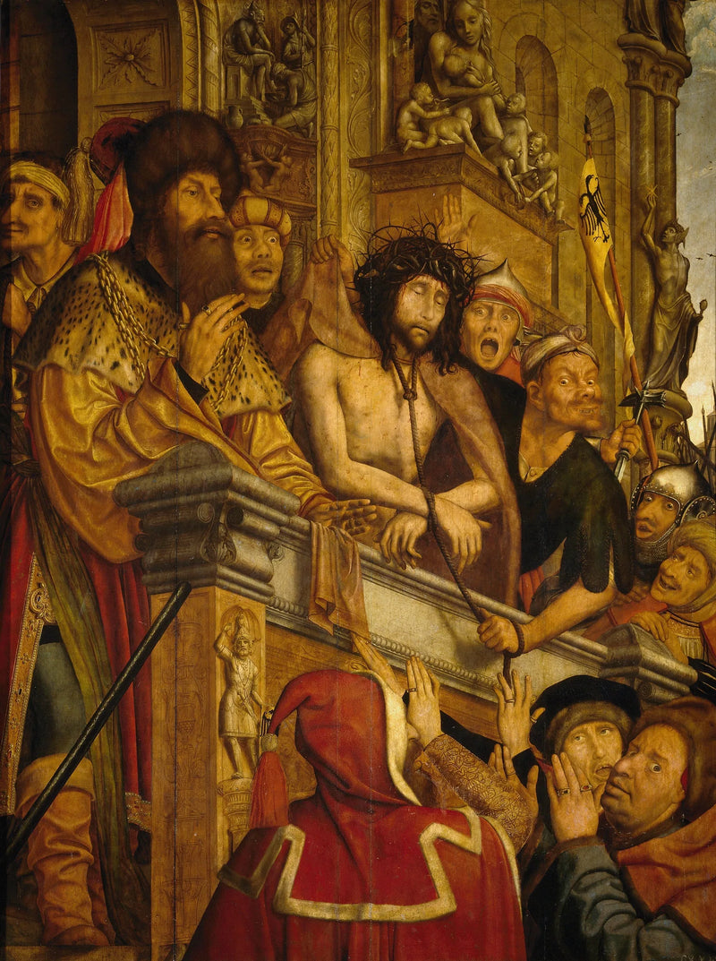O Cristo apresentado ao povo por Pilatos - Quentin Metsys