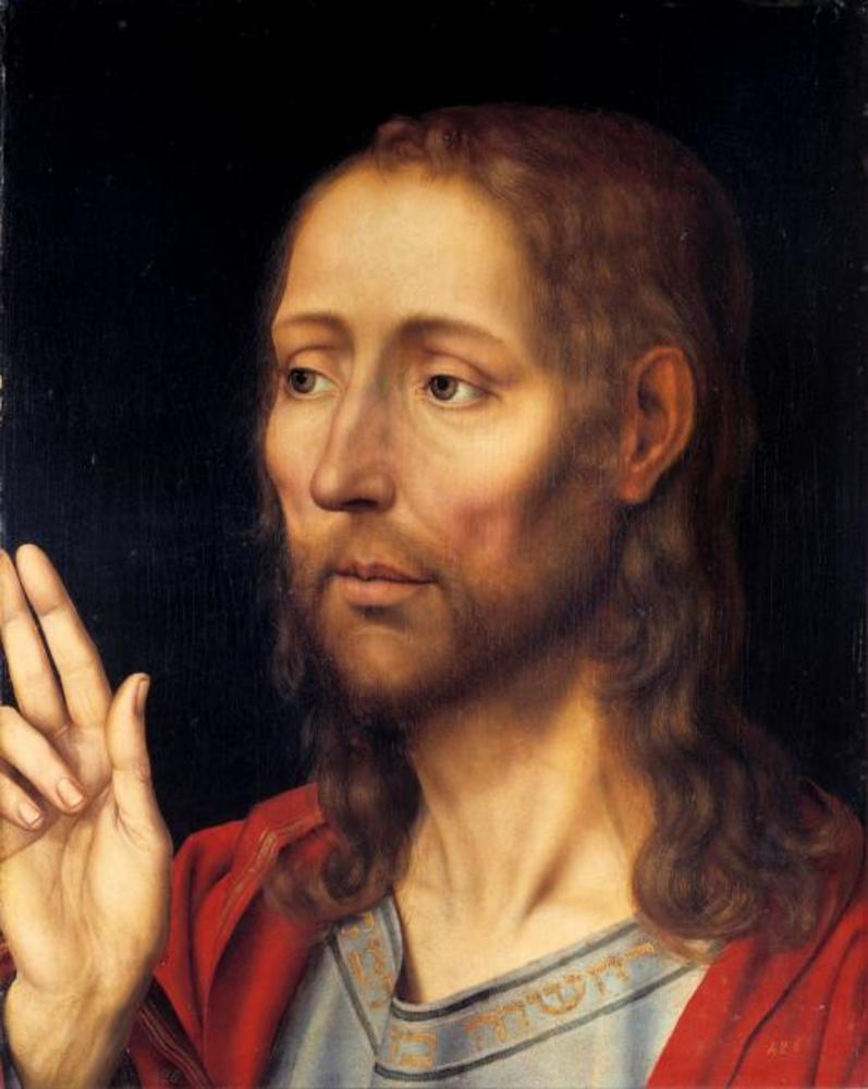 O Cristo Salvador - Quentin Metsys