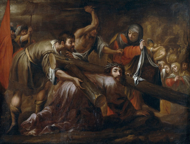 O Cristo no caminho do Calvário e Santa Verônica - Juan de Valdés Leal